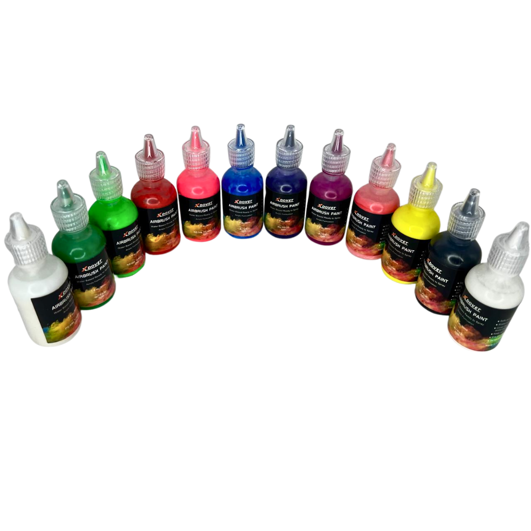 Lot De 12 Encres À Airbrush