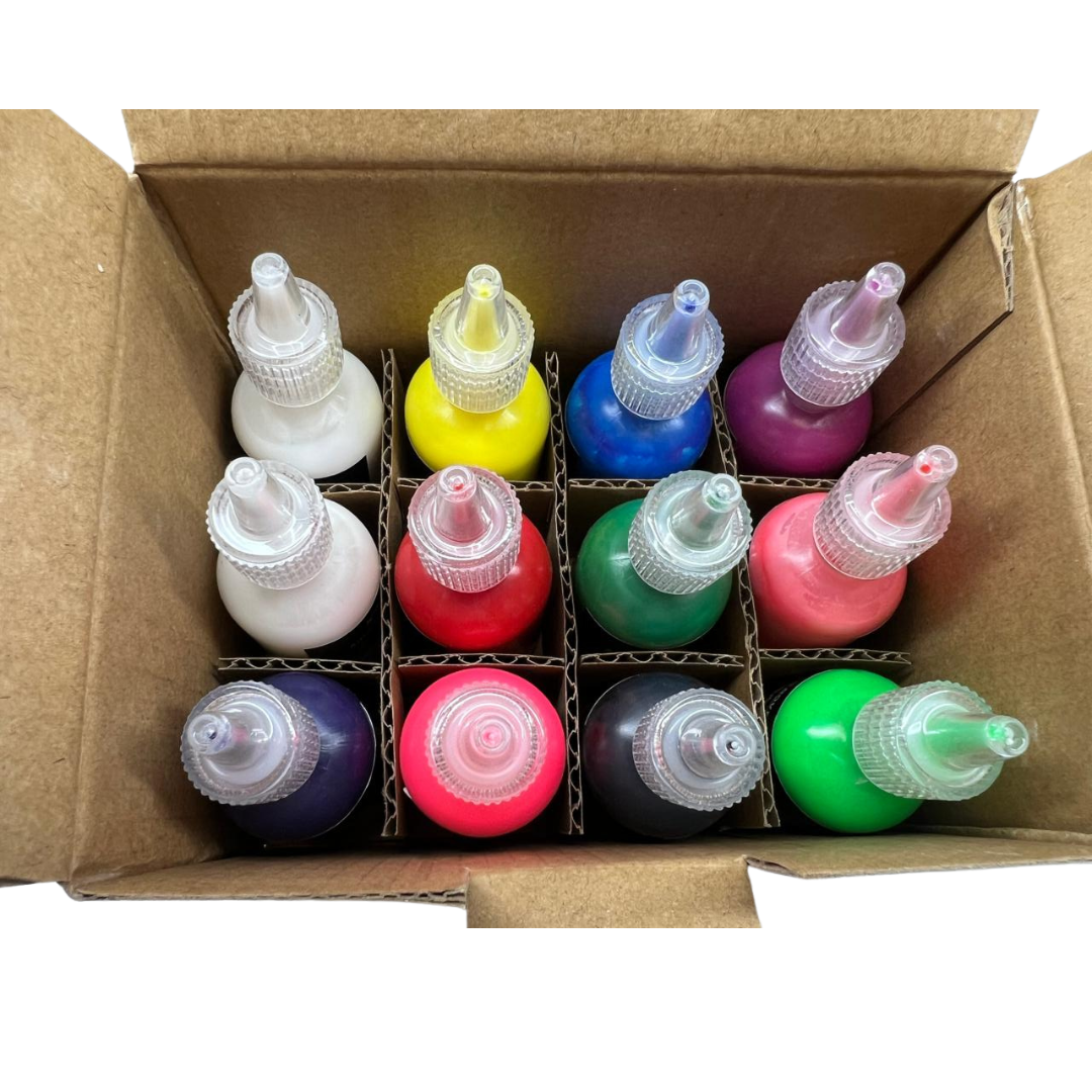 Lot De 12 Encres À Airbrush