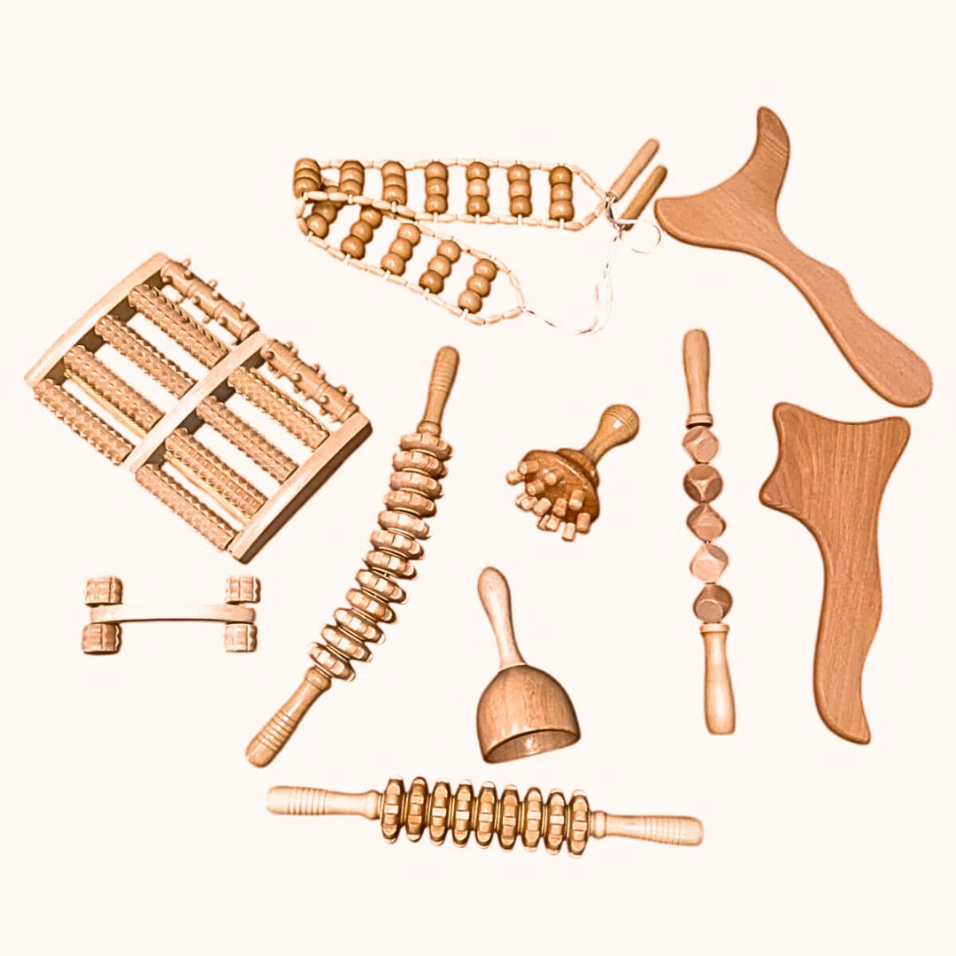 Kit De Madérothérapie 10 pièces
