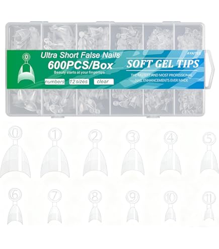 Demi capsules amandes courtes