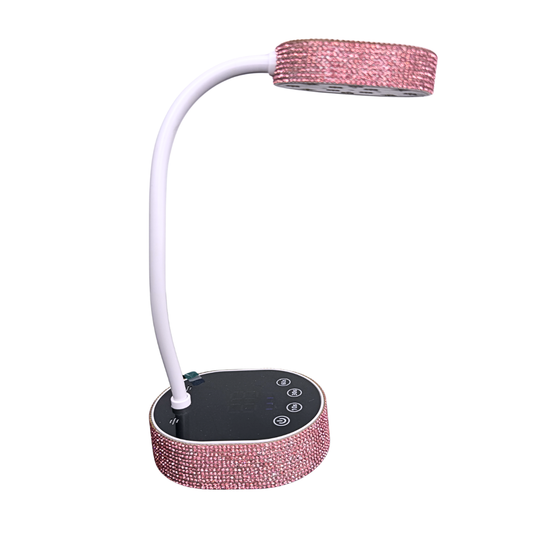 Lampe Sans Fil Strass Rose