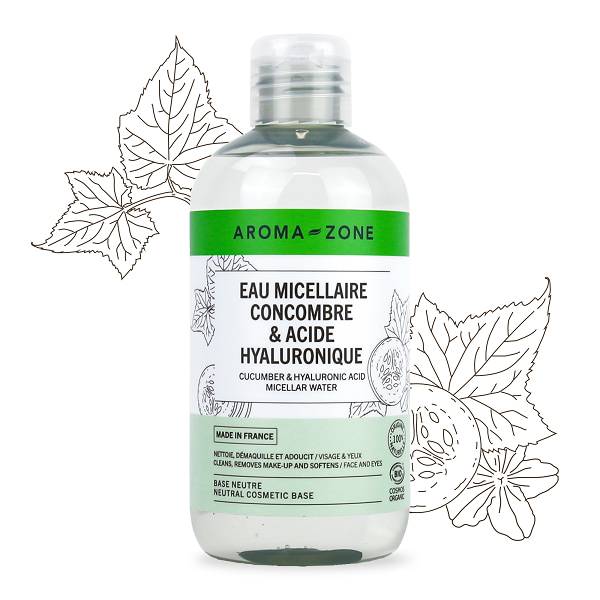 Eau Micellaire Concombre & Acide Hyaluronique