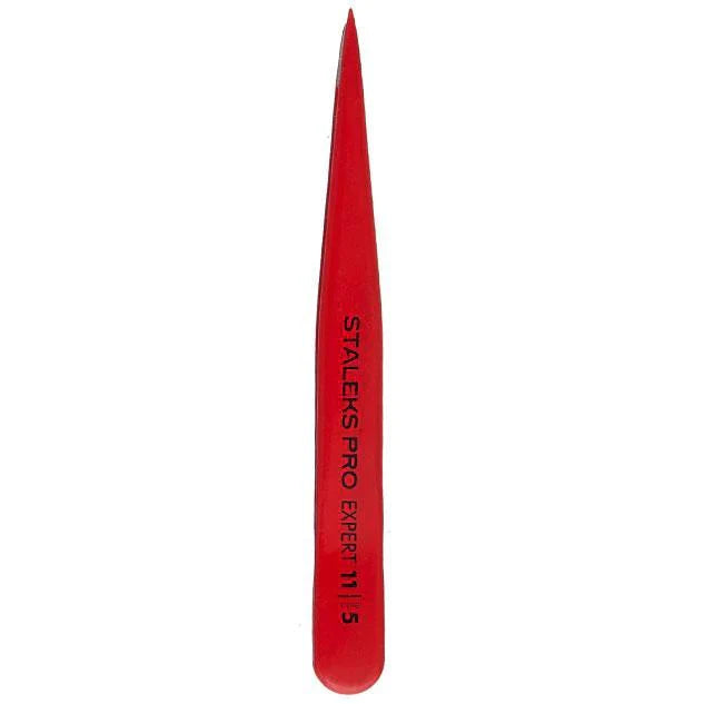 Expert 11 Type 5r Eyebrow Tweezers (Point) Red TE-11/5r