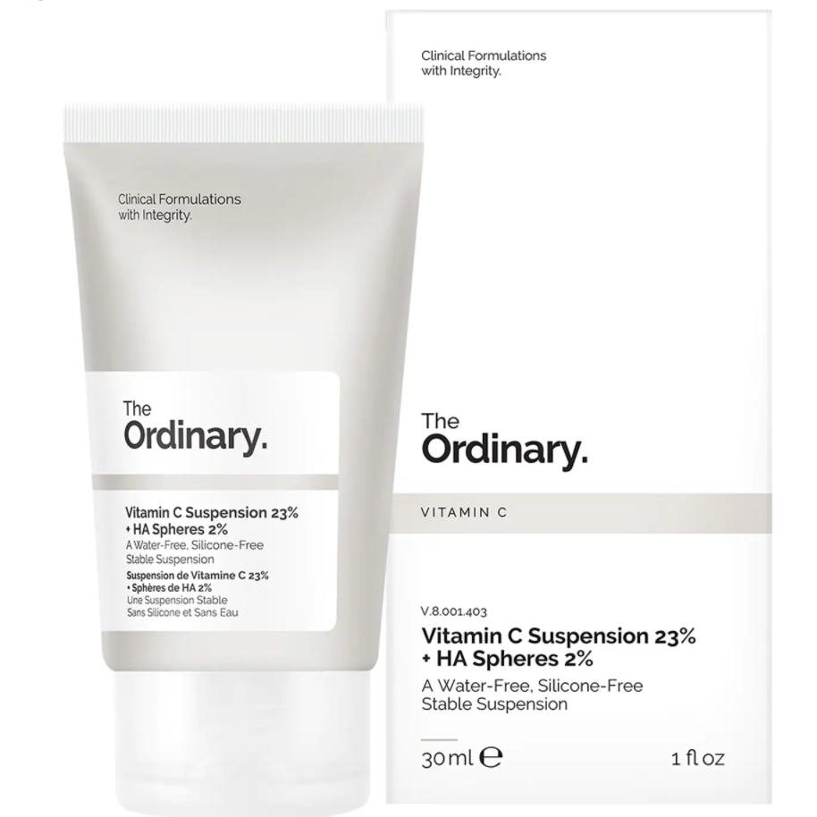 Suspension De Vitamine C 23% + Sphères De Ha 2% anti-âge
