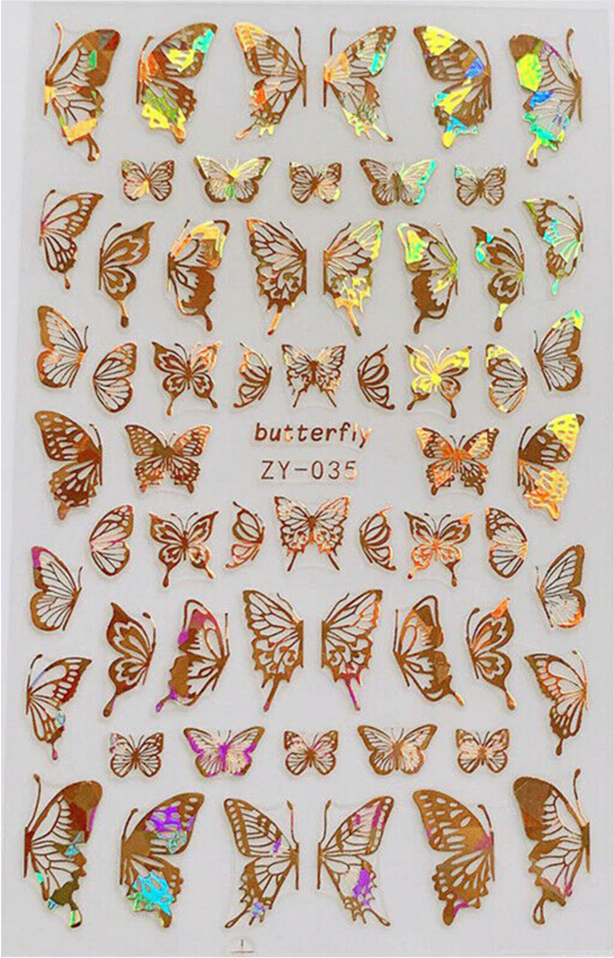 Papillons or Reflet