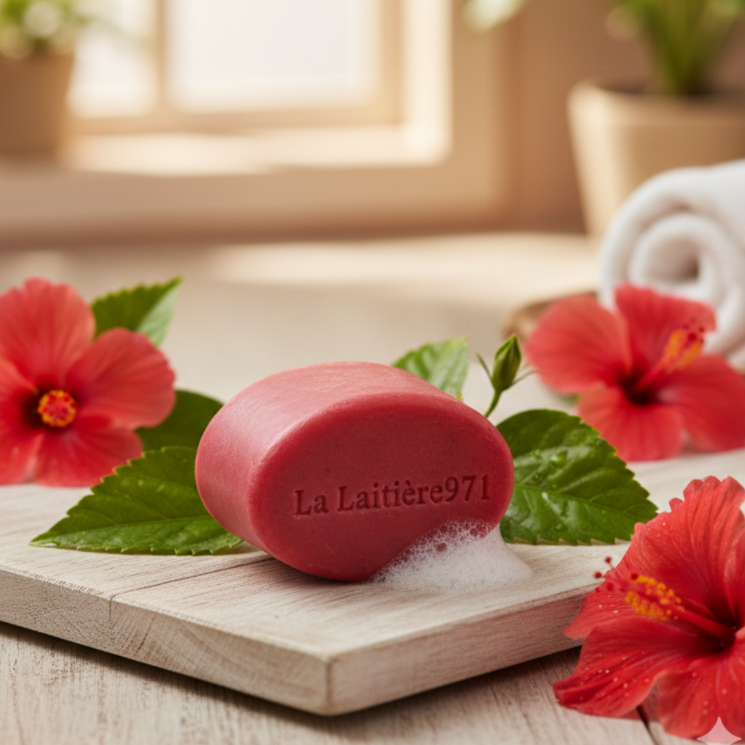 Shampoing Solide à l’Hibiscus