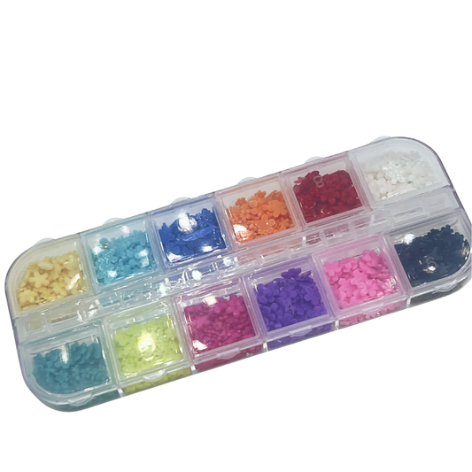 malette fleurs 3D multicolore