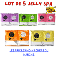 Lot de 5 Jelly Spa -10%