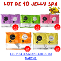 Lot de 10 Jelly Spa -20%