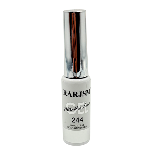 Gel Liner chrome argenté