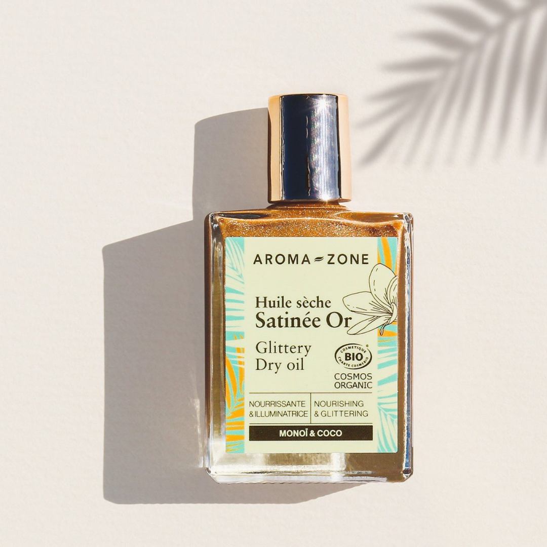 Huile sèche Satinée Or