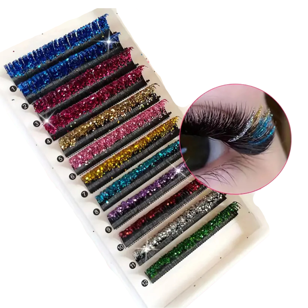 Cils pailleté