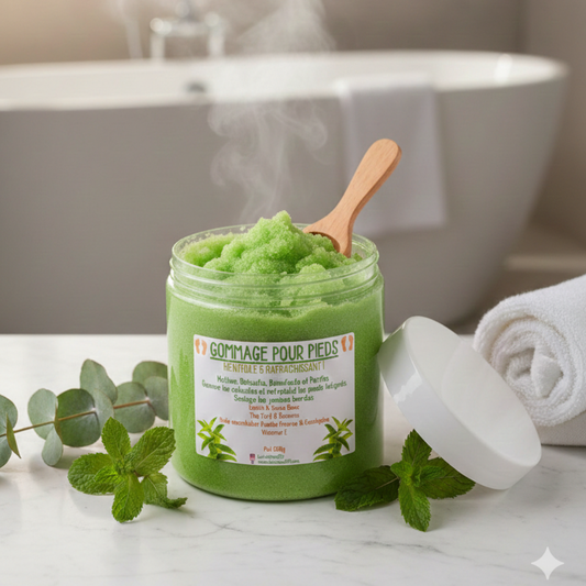 Gommage Pieds Menthe Poivrée & Eucalyptus