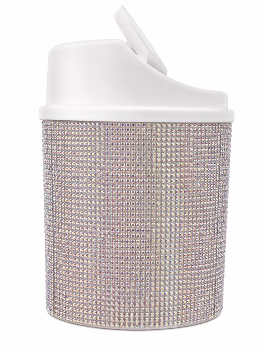 Poubelle à strass