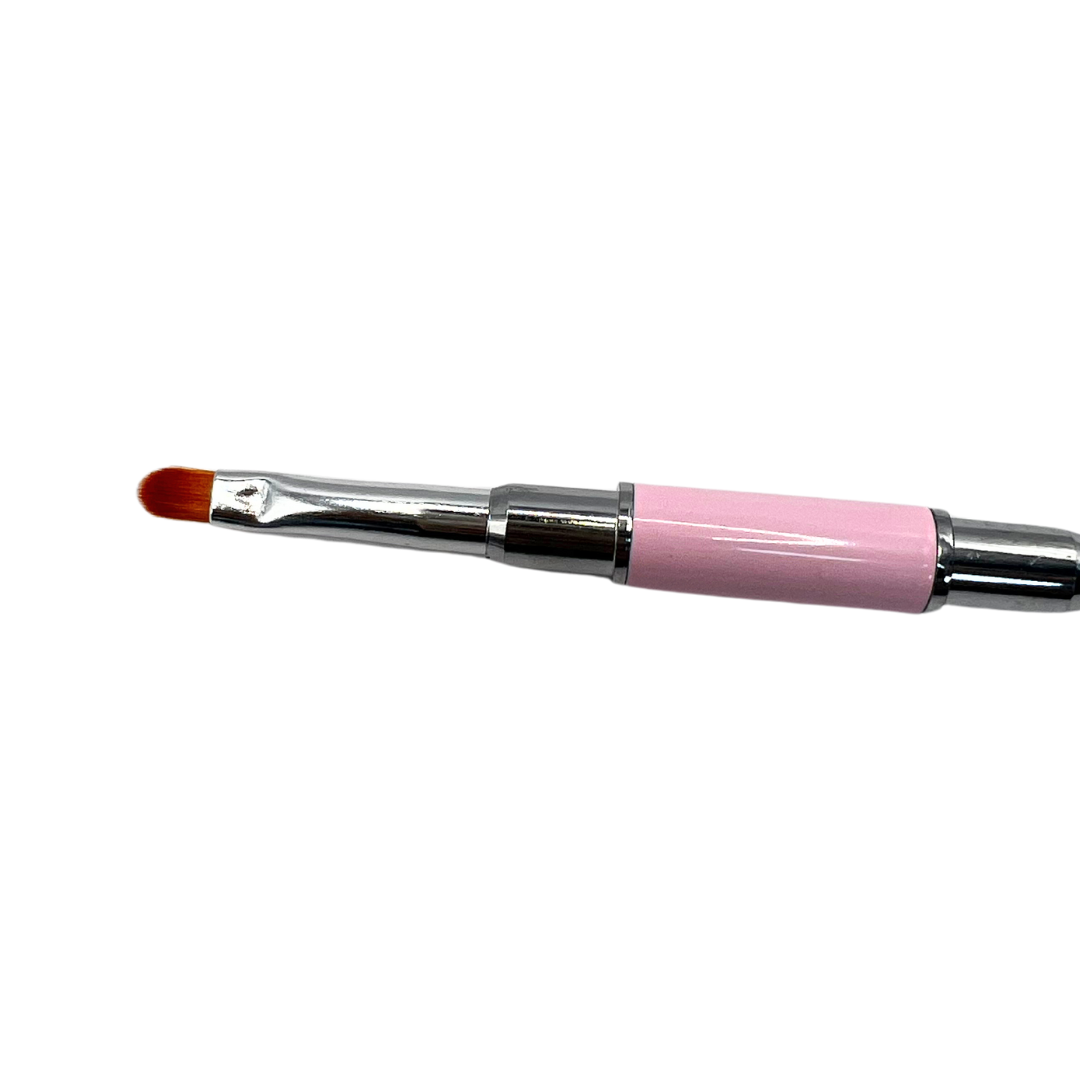 Pinceau polygel rose