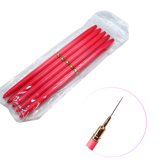 Lot de 5 Liner corail