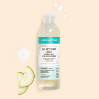 Gel nettoyant doux Prébiotique, Zinc & Concombre