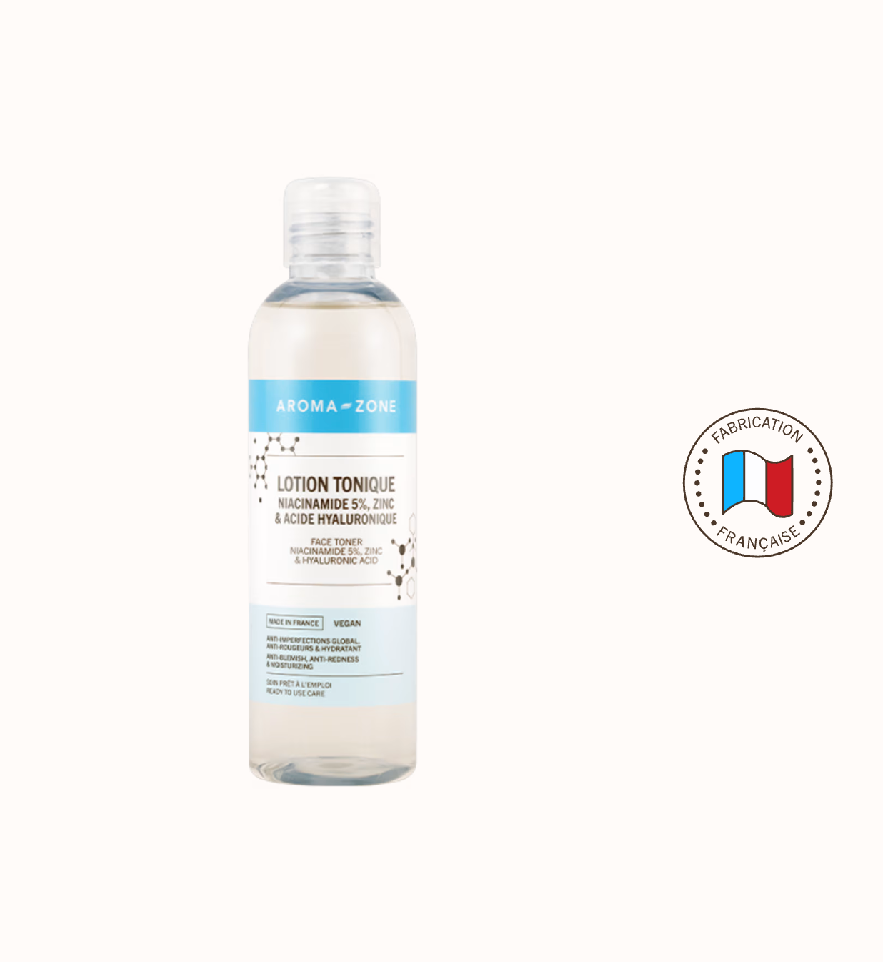 Lotion Tonique Niacinamide 5%, Zinc & Acide Hyaluronique