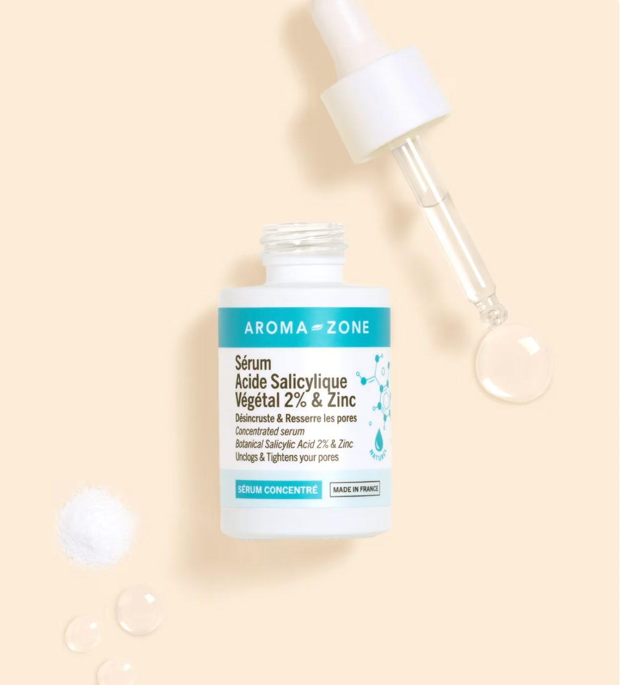 Sérum concentré Acide Salicylique 2% & Zinc