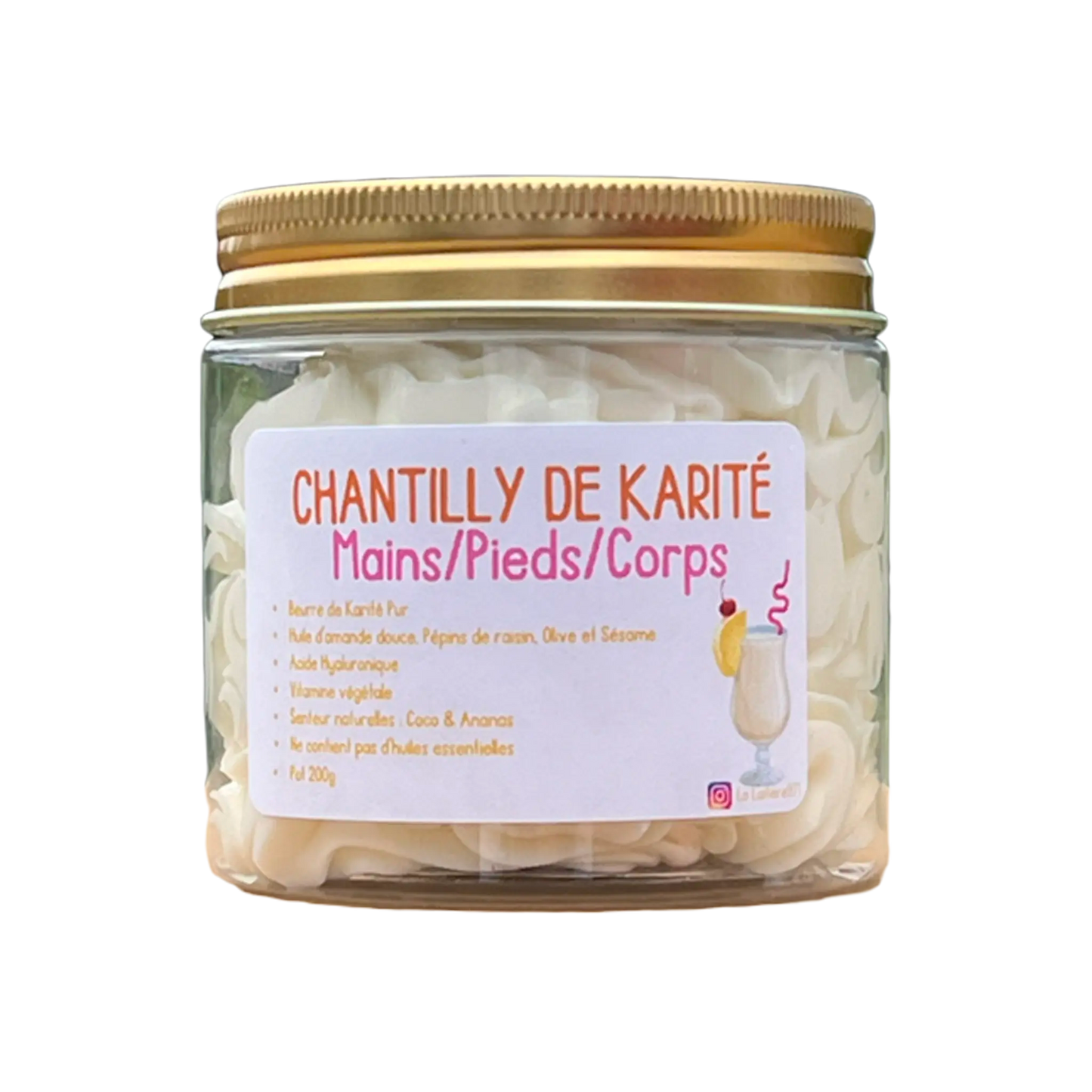 Chantilly De Karité Piña Colada