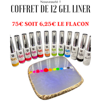 Coffret De 12 Gels Liner