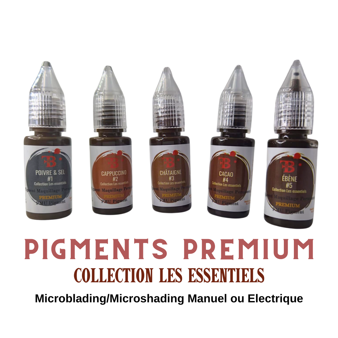 Collection de pigments microblading/shading