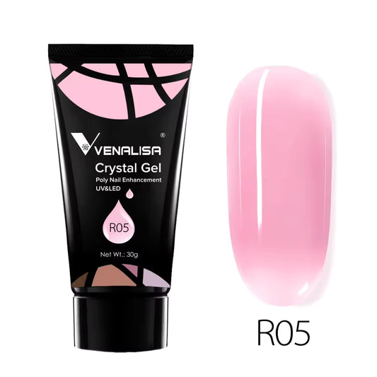 Polygel en tube rosé
