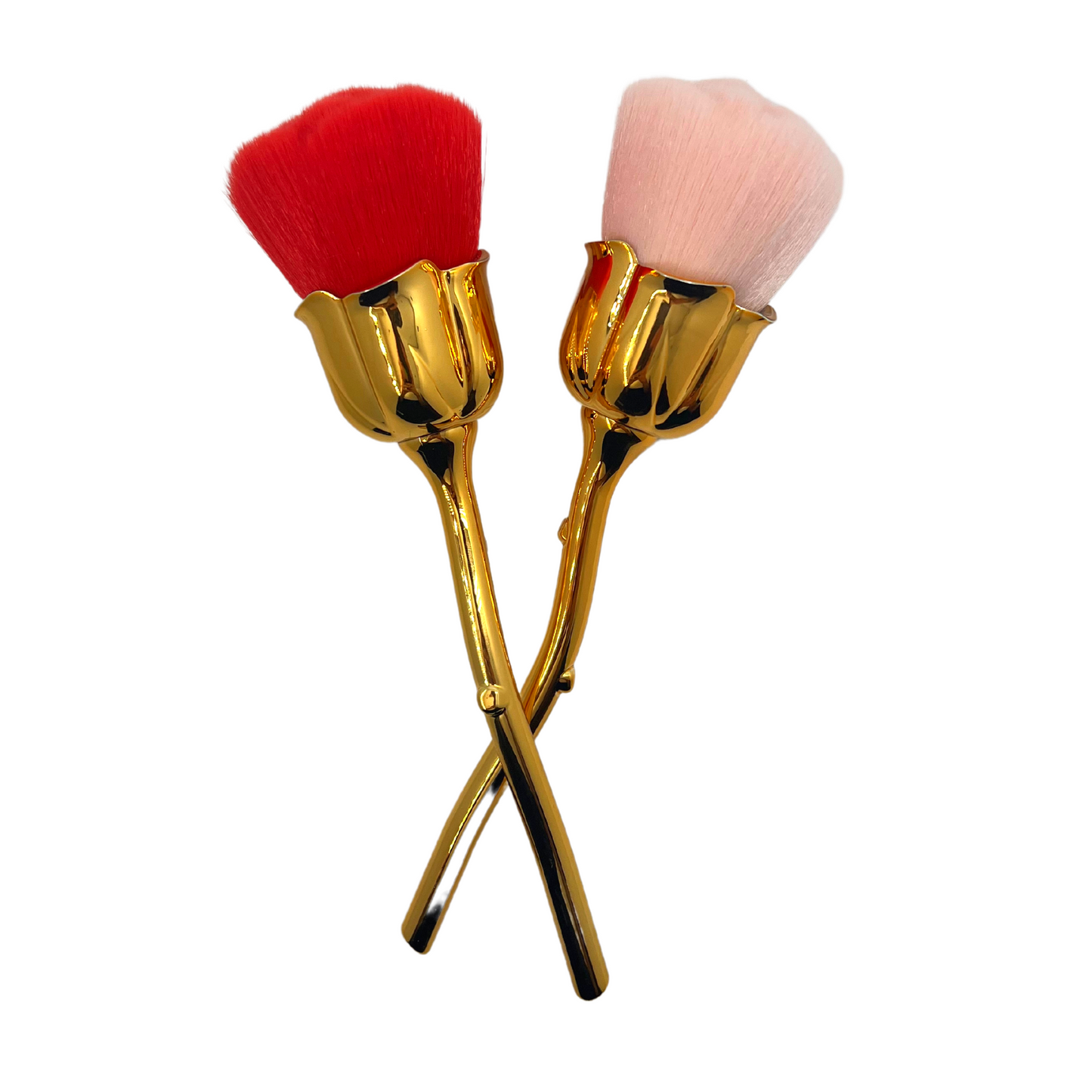 Pinceau Poussière En Forme De Rose