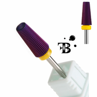 Réf 26 Embout Conique Carbure Violet Grain Jaune