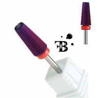 Réf 27 Embout Conique Carbure Violet Grain Rouge