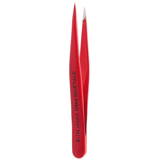 Expert 11 Type 5r Eyebrow Tweezers (Point) Red TE-11/5r
