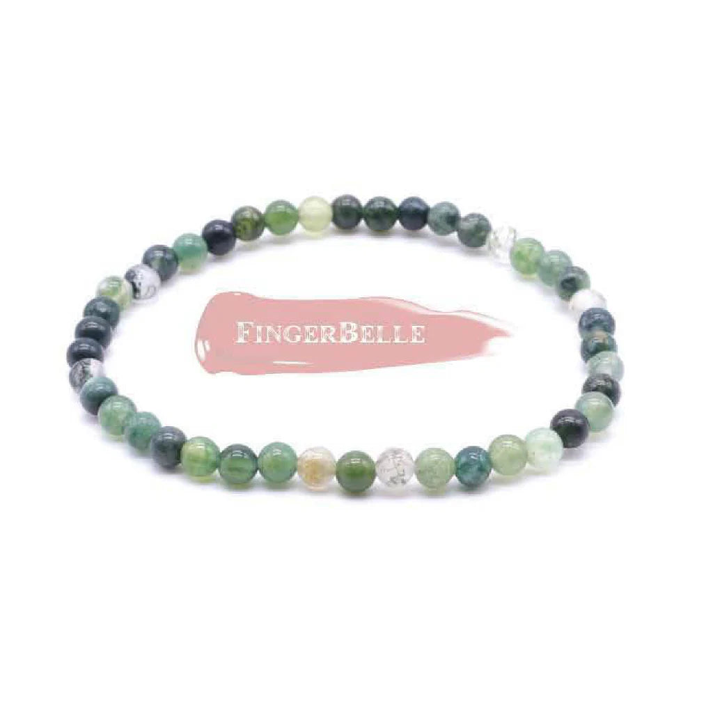 Bracelet Agate Mousse