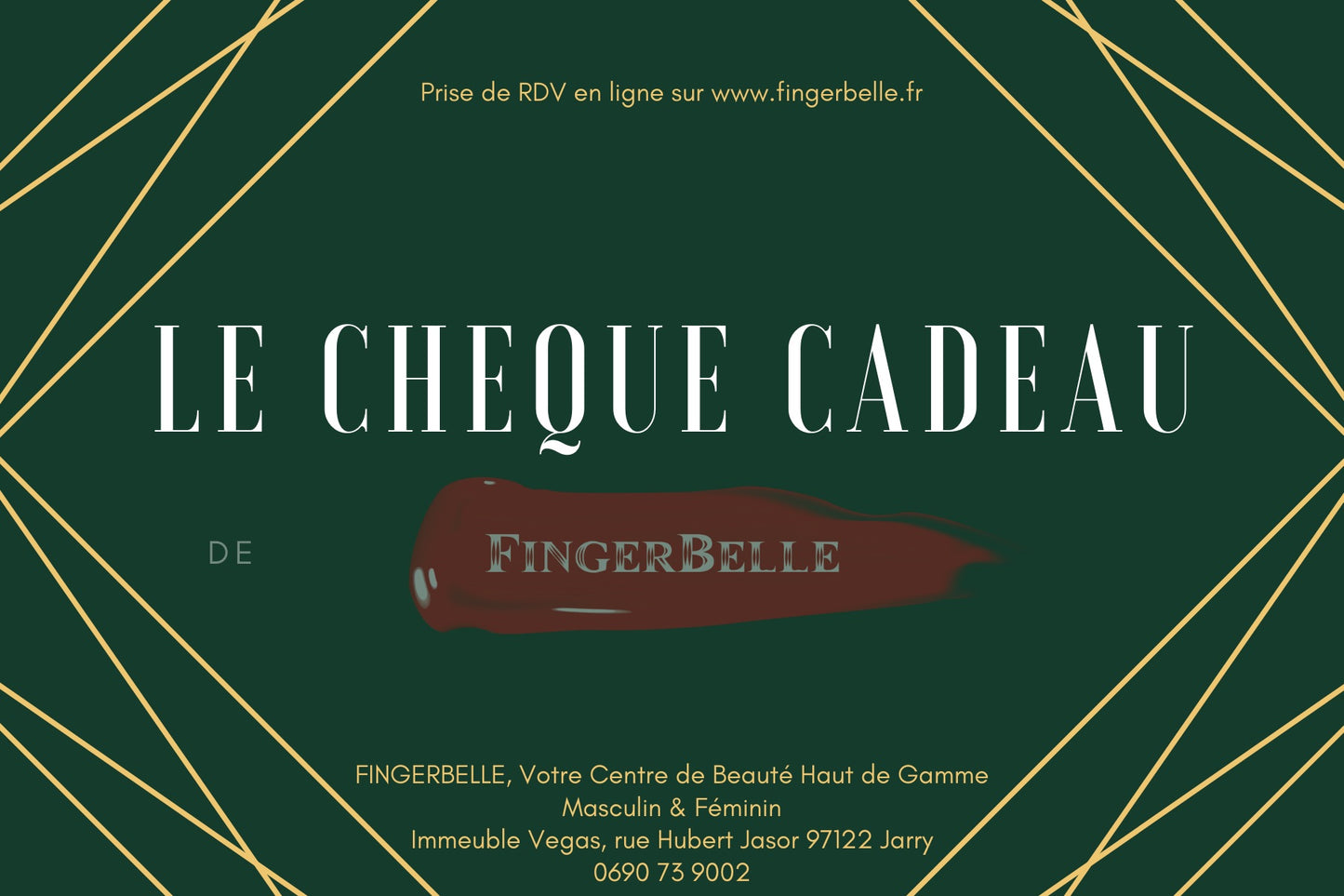 Carte Cadeau FingerBelle